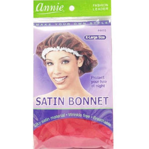 Annie Satin Bonnet Assorted Large 4415