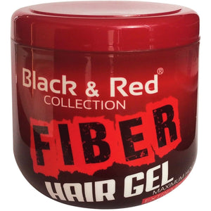 Black & Red Haargel  Fiber
