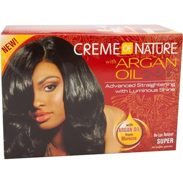 Creme Of Nature Argan Oil Relaxer Kit Super