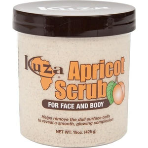 Kuza Apricot Face And Body Scrub 15 oz