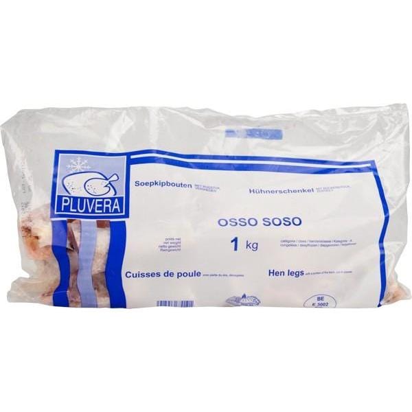 Strong Chicken Legs Pluvera Pieces Osso Sosso 1 kg