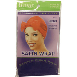 Annie Satin Wrap Purple