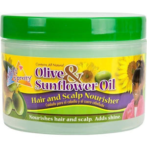 Sofn'Free N'Pretty Olive & Sunflower Hair and Scalp Nourisher 250 g