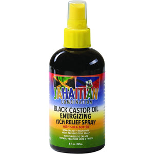 Jahaitian Black Castor Oil Energizing Itch 237 ml