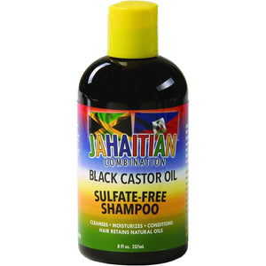 Jahaitian Black Castor Sulfate-Free Shampoo 237 ml