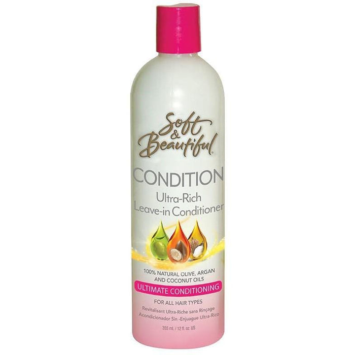 Soft & Beautiful Condition Ultra Rich Leave-in Conditioner 355 ml