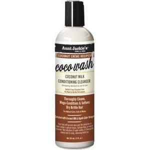 Aunt Jackie's Coconut Creme Recipes Coco Wash Coconut Milk Conditioning Cleanser 355 ml