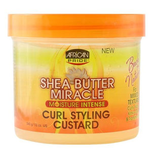 African Pride Shea Butter Miracle Curl Styling Custard 340 g