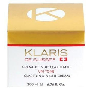 Klaris de Suisse Unitone Tone Clarifying Night Cream 200 ml