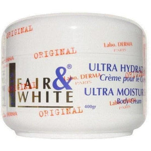 Fair & White Ultra Moisturzing Body Cream (White Jar) 400 g