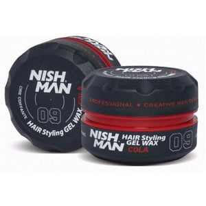 Nish Man Hair Styling Gel Wax Cola 150 ml