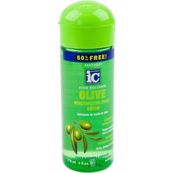 IC Fantasia Olive Hair Polisher  Moisturizer Shine Serum 6 oz
