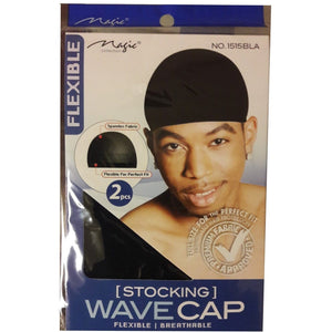 Wave Cap - Black - Atlanta Barber and Beauty Supply