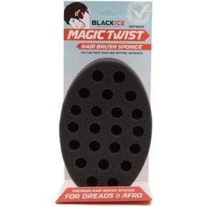 Blackice Magic Twist Hair Brush Sponce