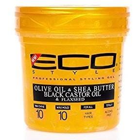 Eco Style Olive Oil Shea Butter Black Castor Oil 473 ml