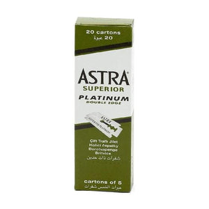 Astra Superior Platinum Doubde Edge 20 cartons of 5 pieces