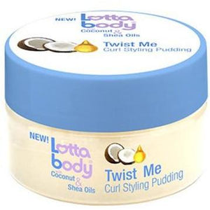 Lotta Body Coconut and Shea Oil Twist Me Curl Styling Pudding 198 g