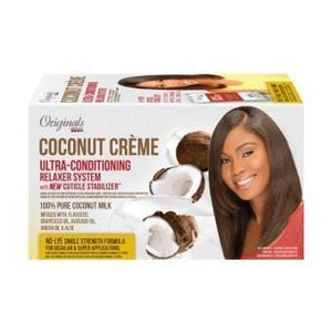 Africa’s Best Org Coconut Crème Ultra Conditioning Relaxer System