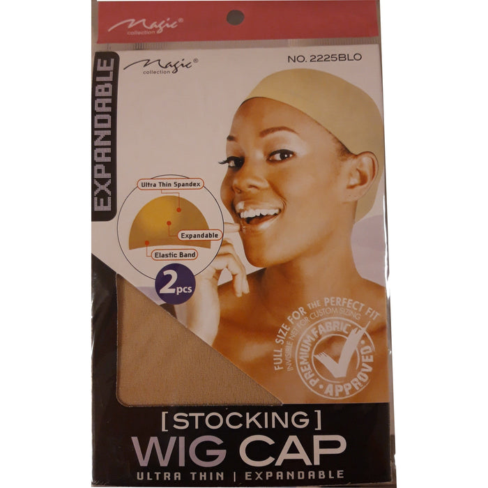 Magic Stocking Wig Cap 2225BLO 2 pcs