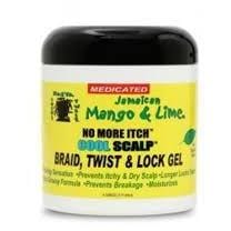 Mango & Lime No More Itch Cool Scalp Braid, Twist and Look Gel 236,57 ml