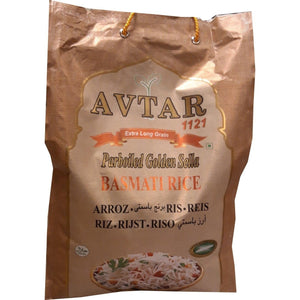 Avtar Extra Long Grain Parboiled Golden Sella Basmati Rice 4,60 kg