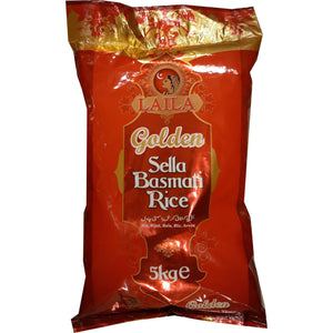 Laila Golden Sella Basmati Rice 5 Kg