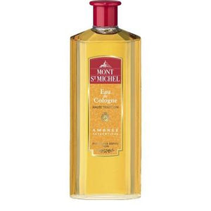 Eau de Cologne Mont Saint Michel ambrée authentique 750 ml