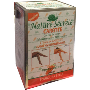 Nature Secrète  Carotte Lightening Moisturizing Body Cream 300 g