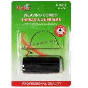 Eden Weaving Combo Thread and 3 Needles