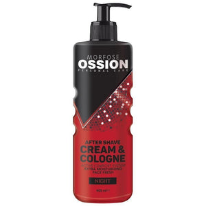 OSSION AFTER SHAVE CREAM & COLOGNE NIGHT 400 ML