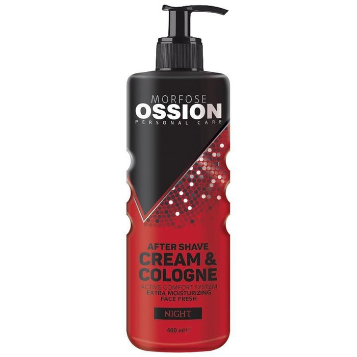 OSSION AFTER SHAVE CREAM & COLOGNE NIGHT 400 ML