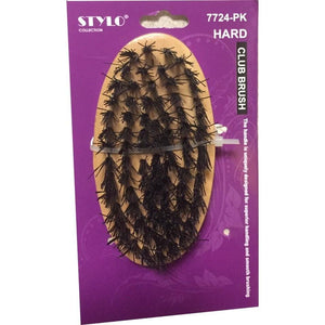 Stylo Club Hard Hair Brush 7714-PK