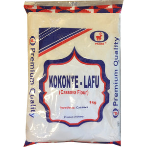 Kokonte  Lafu Cassava Flour Ghana1 Kg
