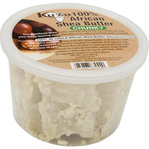 Kuza African Shea Butter White Chunky 10 oz