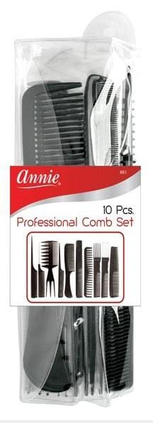 Annie Professional Comb Set 10 pcs