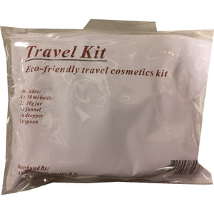 Eco-frindely Travel Cosmetics Kit 9 pcs