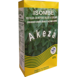 Akeza Isombe Cassava Leaves Rwanda 400 g