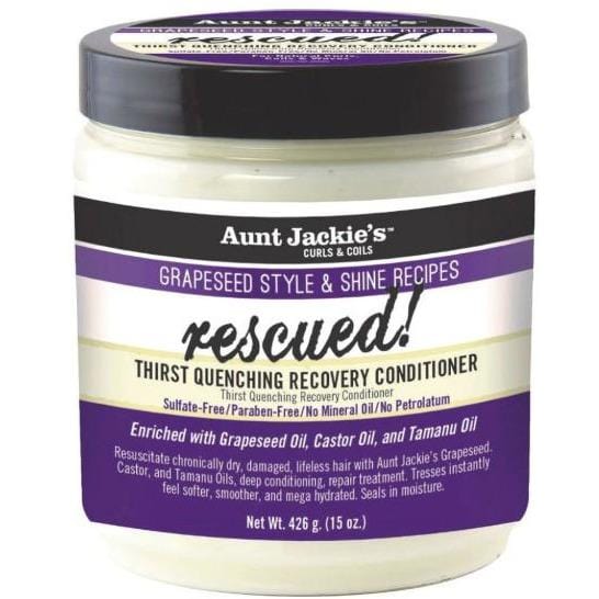 Aunt Jackie's Grapeseed Style and Shine Recipes Rescued Conditioner 426 g