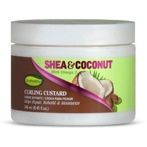 Sof n'free Gro Healthy Shea & Coconut Curling Custard 246 ml