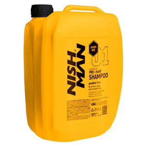 Nishman Professional Paraben Free with Keratin Complex Shampoo 5 Liter