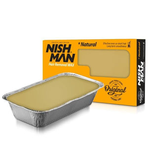 Nishman Professional Depilatory Hard Wax Natural