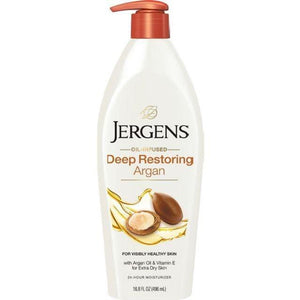 Jergens Oil-Infused Deep Restoring Argan Moisturiser  621 ml