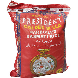 Rice Basmati Parboiled President 5 kg