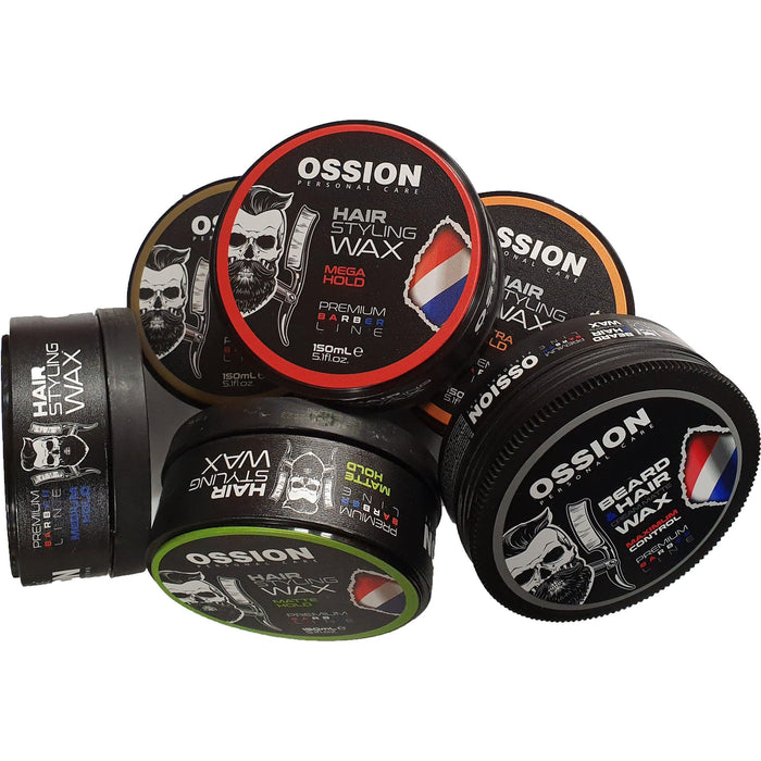 Ossion Hair Styling Wax 6 stuks
