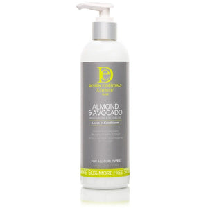 Design Essentails Almond & Avocado Detangling Leave-In Conditioner 350 ml