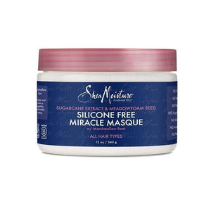 Shea Moisture Sugarcane Extract  & Meadowfoam Seed Silicone Free Miracle Masque 340 g