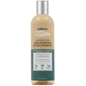 Dr. Miracles Strong and Healthy Non-Stripping Detos Shampoo 12 oz