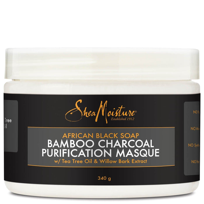 African Black Soap - Shea Moisture African Black Soap Bamboo Charcoal Masque 354ml