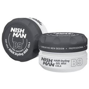 Nish Man Hair Styling Gel Wax Cola B9 150 ml