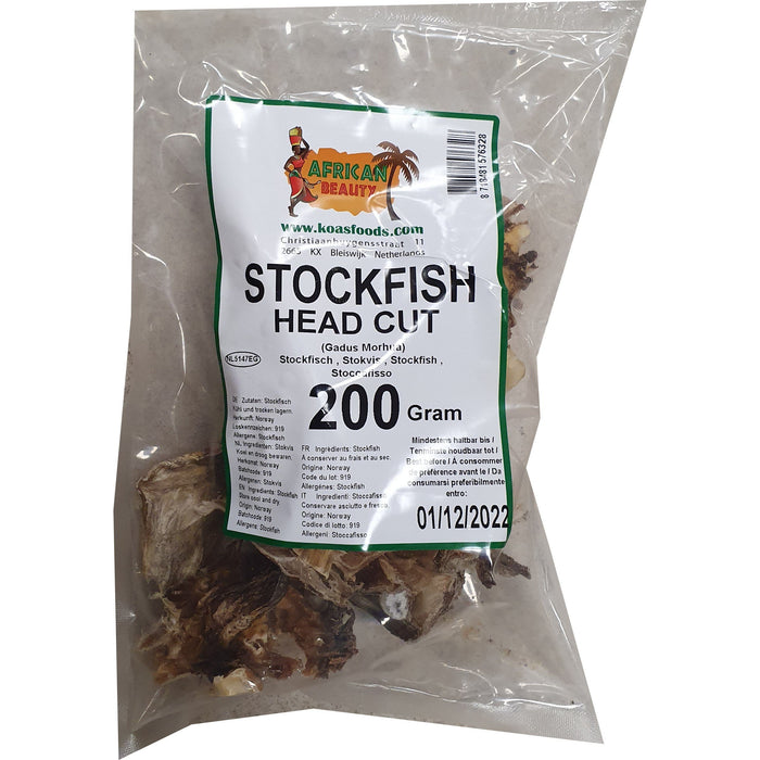 Stockfish Head CUT 200 g
